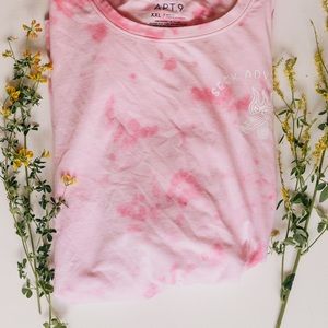 Pink Tie Dye Shirt!